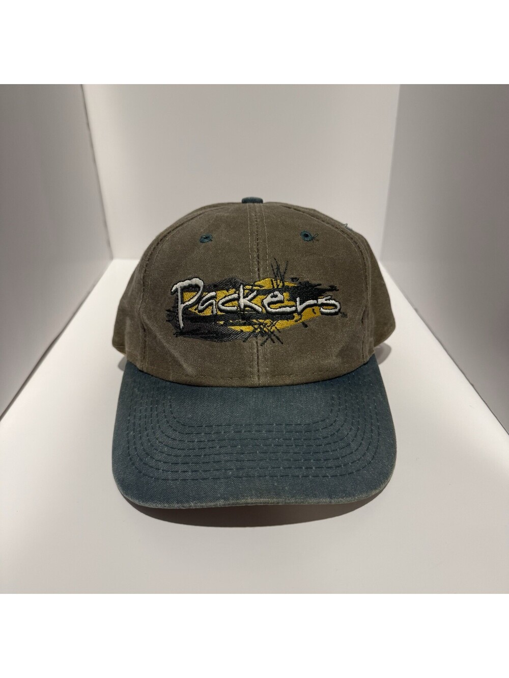 Vintage 90s Green Bay Packers Scripts Snapback NFL Logo 7 Men’s